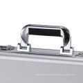 Aluminum Tool Case Portable Carrying Laptop Case Briefcase Silver and Black